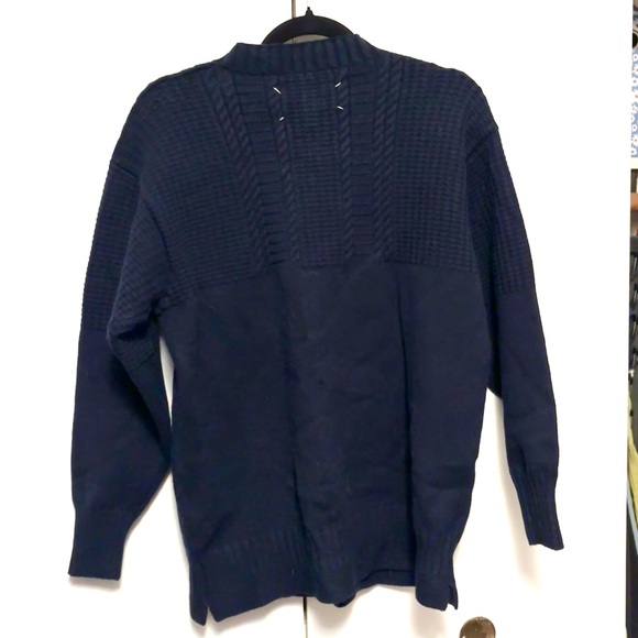 Navy Blue Maison Margiela Sweater - Picture 3 of 3